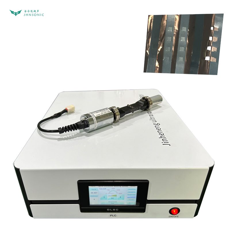 4008-1 Full Wave Negative Electrode Ultrasonic Metal Spot Welding Machine for Lithium-ion Battery Tab